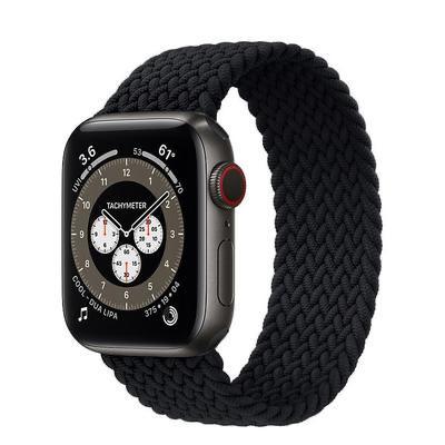 Apple Watch Solo Loop Örgü - Kömür