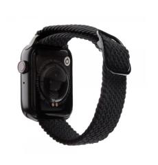 Apple Watch Strap Braided Örgü - Kömür