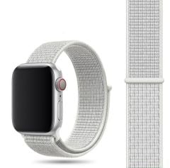 Apple Watch Loop Örgü Kordon - Summiit White