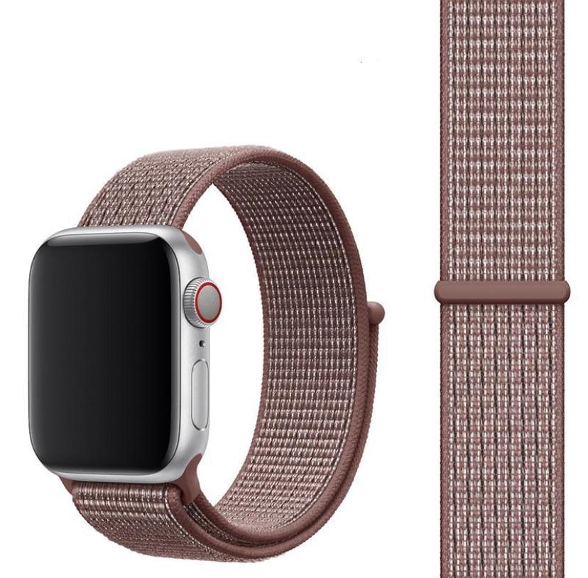 Apple Watch Loop Örgü Kordon - Smokey Mauve