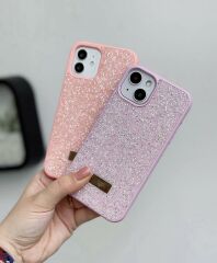 iPhone Swarovski Taşlı Kılıf - Pembe