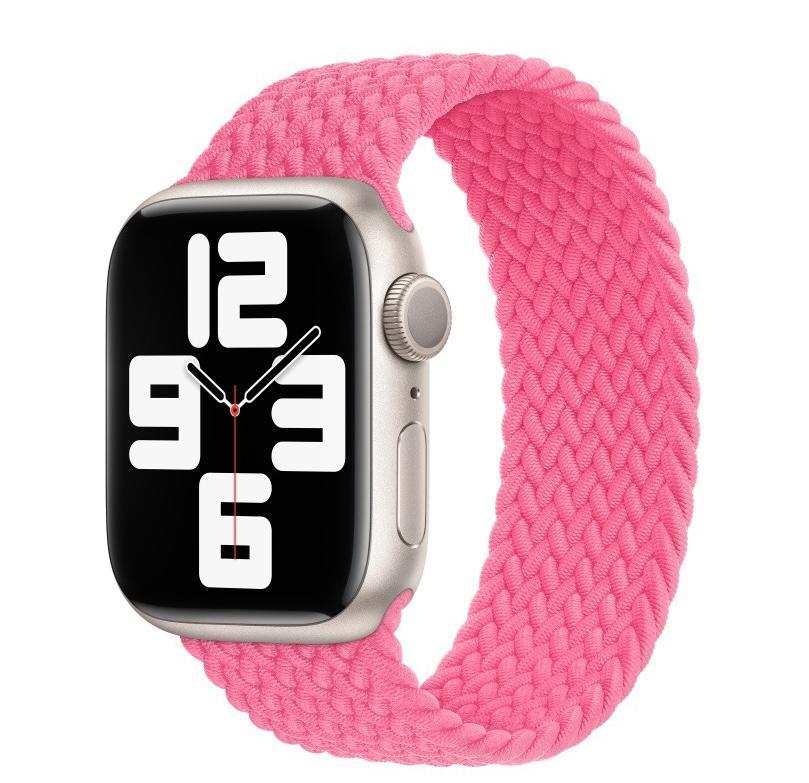 Apple Watch Solo Loop Örgü - Flamingo