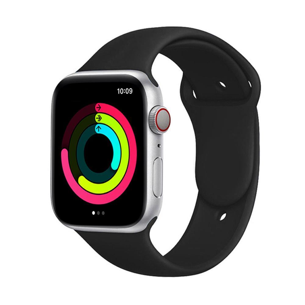 Apple Watch Silicon Kordon - Siyah