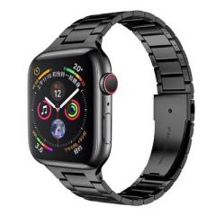 Apple Watch Çelik Loop Kordon - Siyah