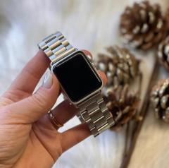Apple Watch Çelik Loop Kordon - Gümüş
