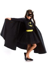 Batgirl Kostümü  Uzun Kollu