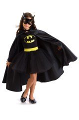 Batgirl Kostümü  Uzun Kollu