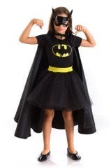Batgirl Kostümü  Kısa Kollu
