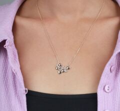 Love Gümüş Kolye