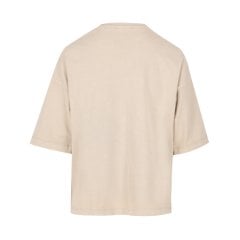 AKUT Hayat Kurtarır Oversize T-Shirt Kadın Bej