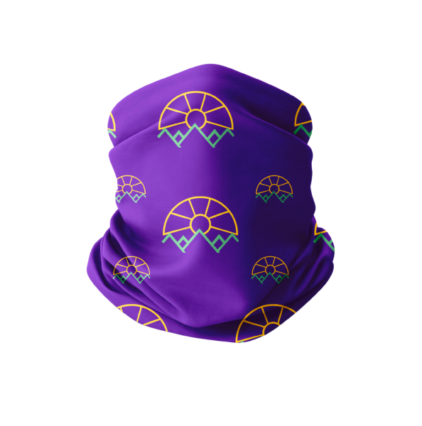 Doğan Güneş Desenli Unisex Baf Bandana Boyunluk