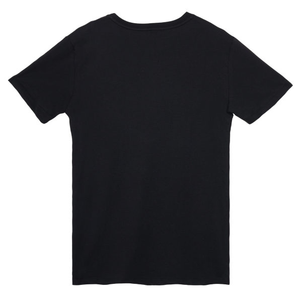 Dağ Motifli Unisex Tişört - Siyah