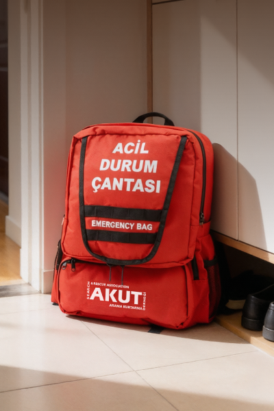 AKUT Afet-Acil Durum-Deprem Çantası Kapsamlı