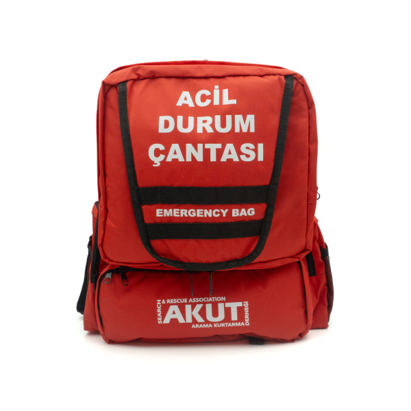 AKUT Afet-Acil Durum-Deprem Çantası Kapsamlı
