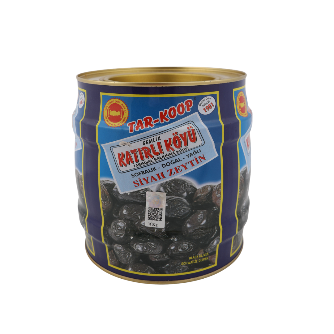 Katırlı Köyü Siyah Zeytin 2 KG