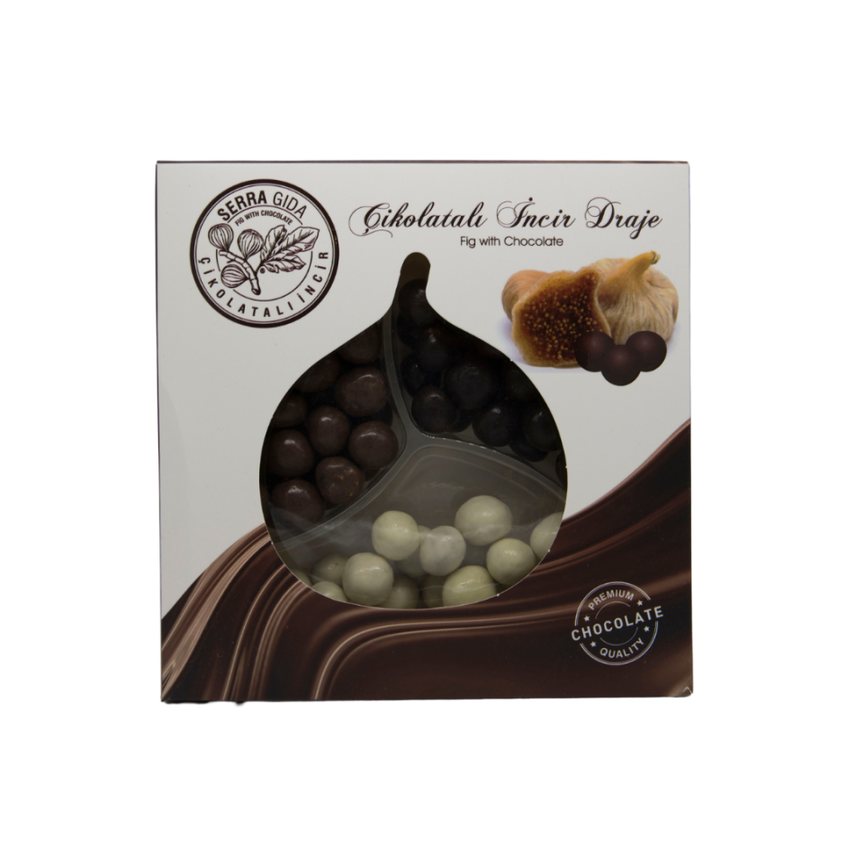 İncir Çikolatalı Draje 250 GR