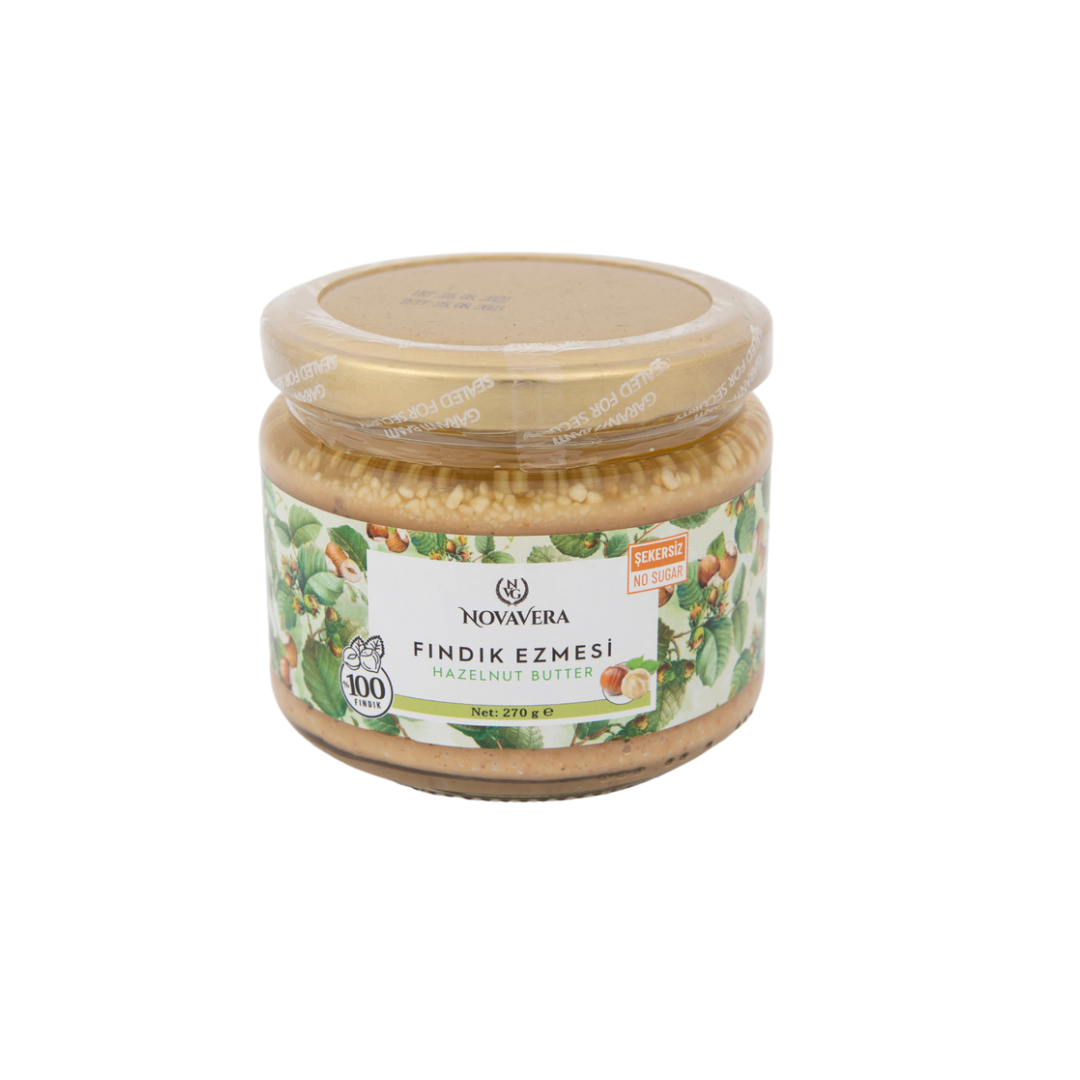 Novavera Fındık Ezmesi Şekersiz 270 GR