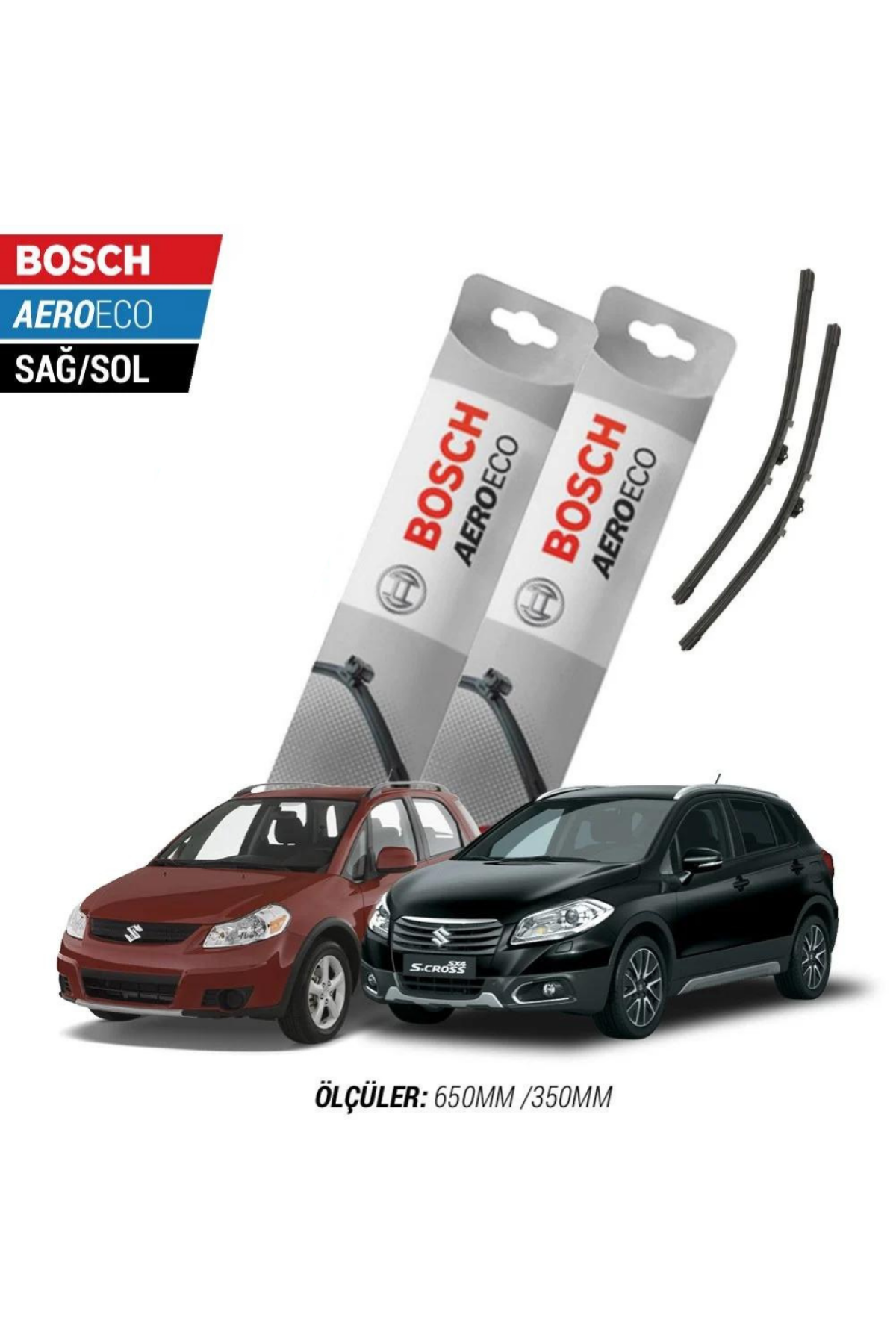 Suzuki SX4 S-Cross 2011 Model Bosch Aeroeco Muz Silecek Takımı