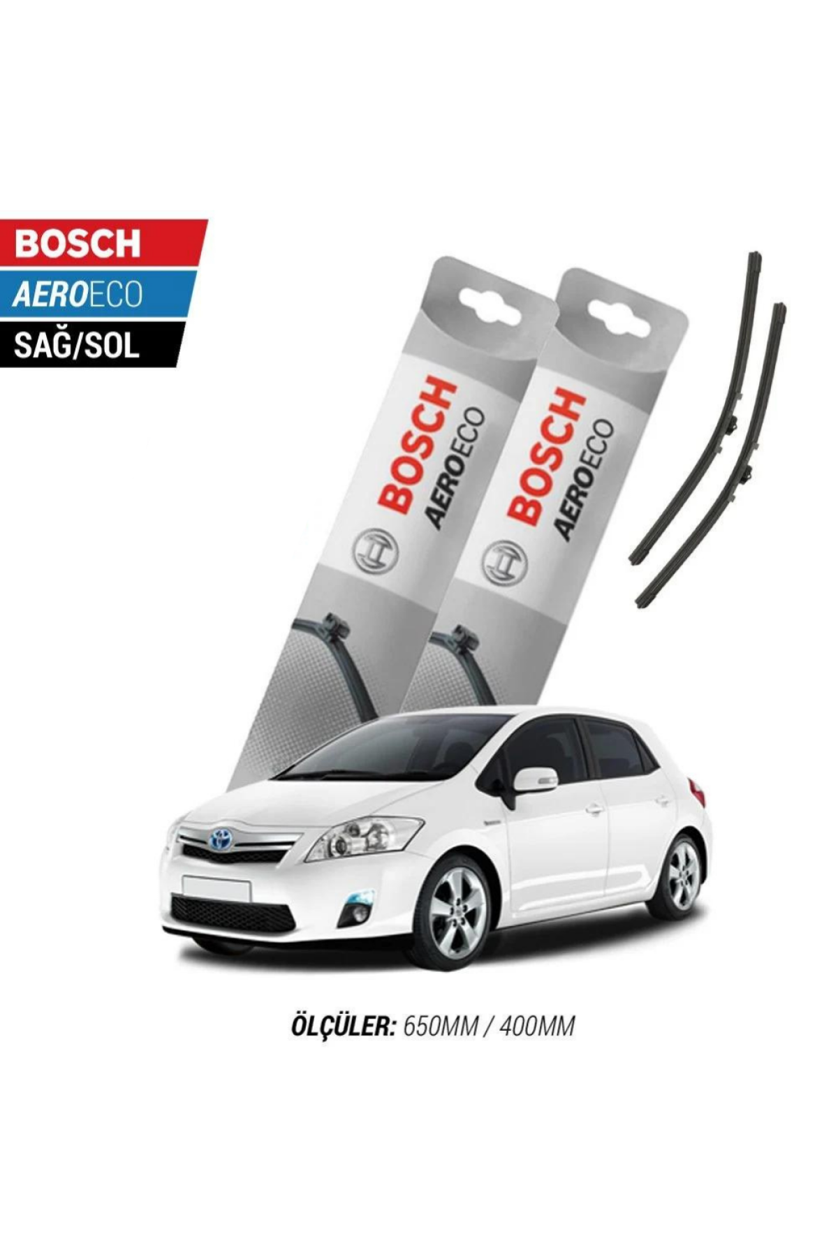 Toyota Auris 2011 Model Bosch Aeroeco Muz Silecek Takımı