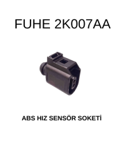 2K007AA ABS HIZ SENSÖR SOKETİ