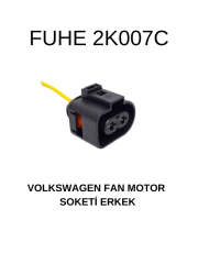 2K007C FAN MOTOR SOKETİ