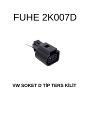 2K007D VW SOKET D TİP TERS KİLİT