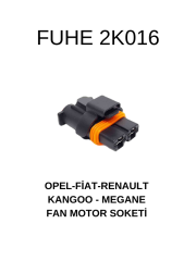 2K016 FAN MOTOR SOKETİ