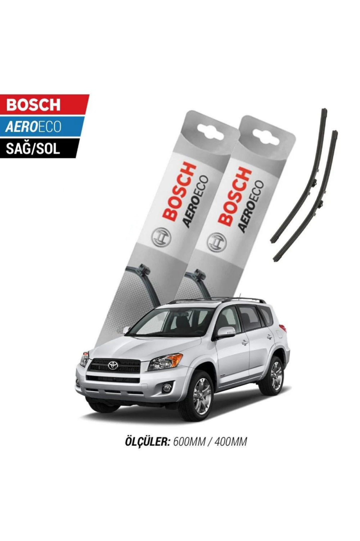 Toyota RAV4 2013 Model Bosch Aeroeco Muz Silecek Takımı