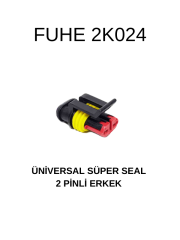2K024 ÜNİVERSAL SÜER SEAL- 2 PİNLİ ERKEK