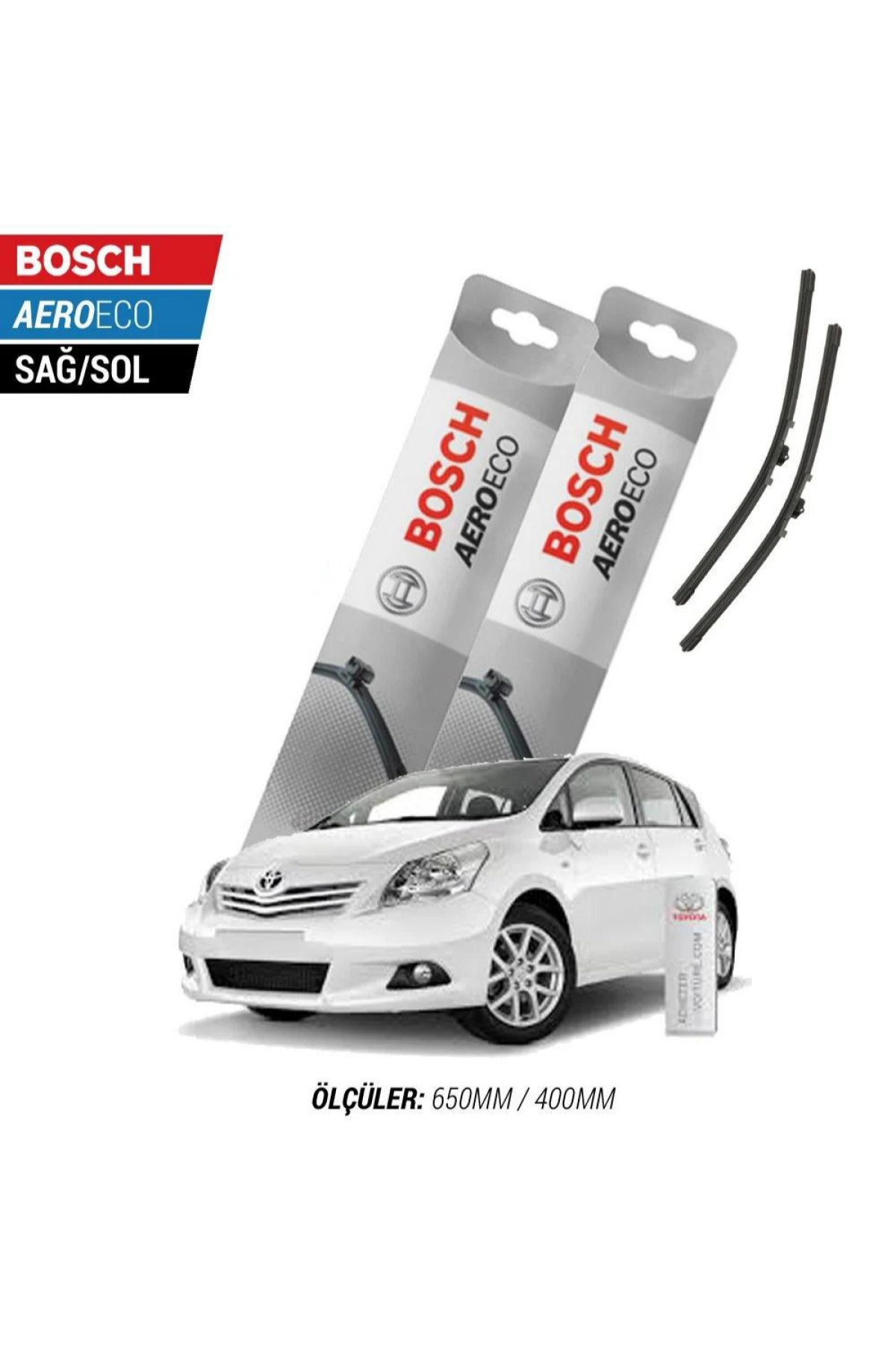 Toyota Verso 2012 Model Bosch Aeroeco Muz Silecek Takımı