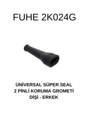 2K024G ÜNİVERSAL SÜPER SEAL 2 PİNLİ DİŞİ - ERKEK