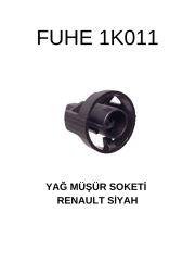 1K011 YAĞ MÜŞÜR SOKETİ RENAULT SİYAH