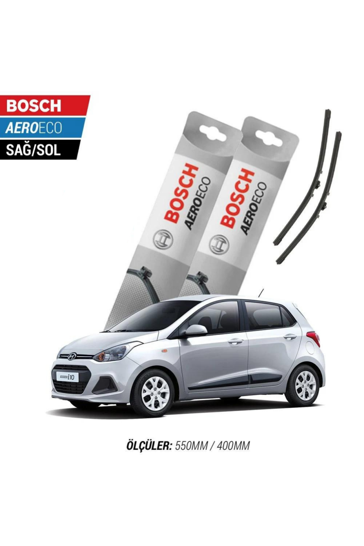 Hyundai Matrix 2002 Model Bosch Aeroeco Muz Silecek Takımı