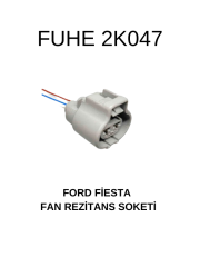 2K047 FAN REZİSTANS SOKETİ