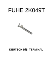 2K049T DEUTSCH DİŞİ TERMİNAL