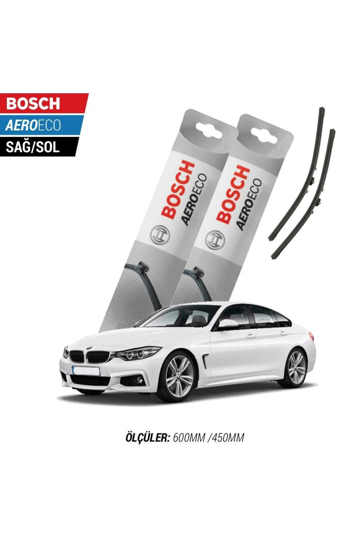 Bmw 4 Serisi F32/F33/F36 2019 Model Bosch Aeroeco Muz Silecek Takımı