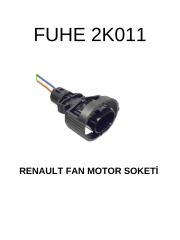 2K011 RENAULT FAN MOTOR SOKETİ