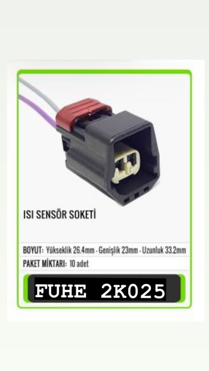 2K025 FORD ISI SENSÖR SOKETİ