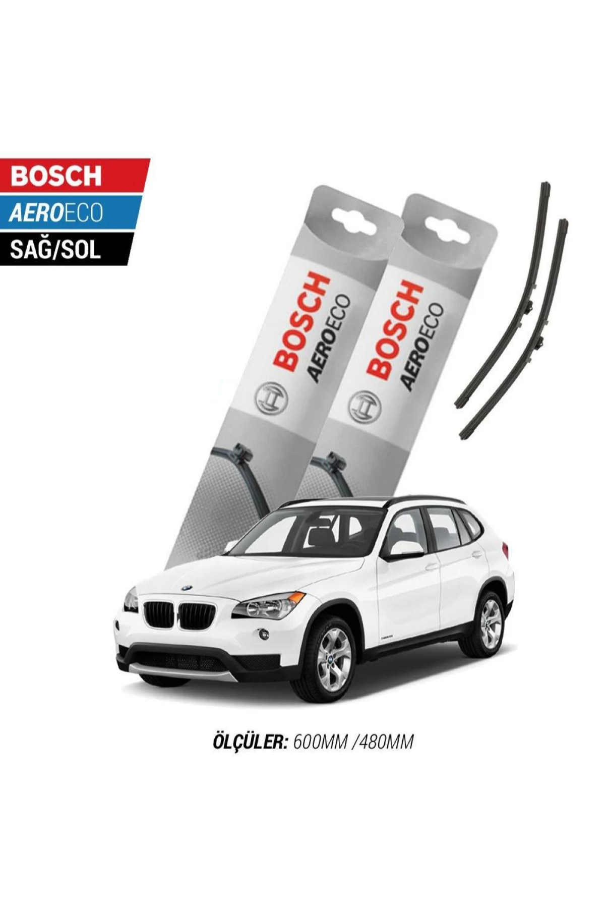 Bmw X1 E84 2012 Model Bosch Aeroeco Muz Silecek Takımı