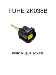 2K038B FORD MÜŞÜR SOKETİ