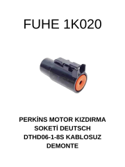 1K020 PERKİNS MOTOR KIZDIRMA SOKETİ