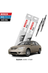 Honda Civic Sedan 2003 Model Silecek Takımı Bosch Eco (Telli)
