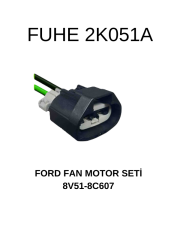 2K051A FORD FAN MOTOR SOKETİ      8V51-8C607