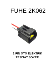 2K062 2 PİN OTO ELEKTRİK TESİSAT SOKETİ