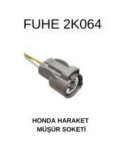 2K064 HONDA HARARET MÜŞÜR SOKETİ