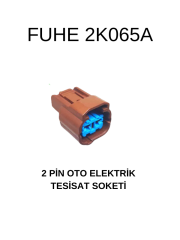 2K065A 2 PİN OTO ELEKTRİK TESİSAT SOKETİ