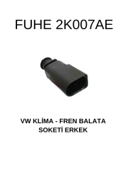 2K007AE VW KLİMA- FREN BALATA SOKETİ