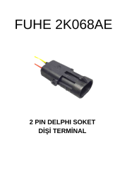 2K068AE 2 PİN DELPHI SOKET - DİŞİ TERMİNAL
