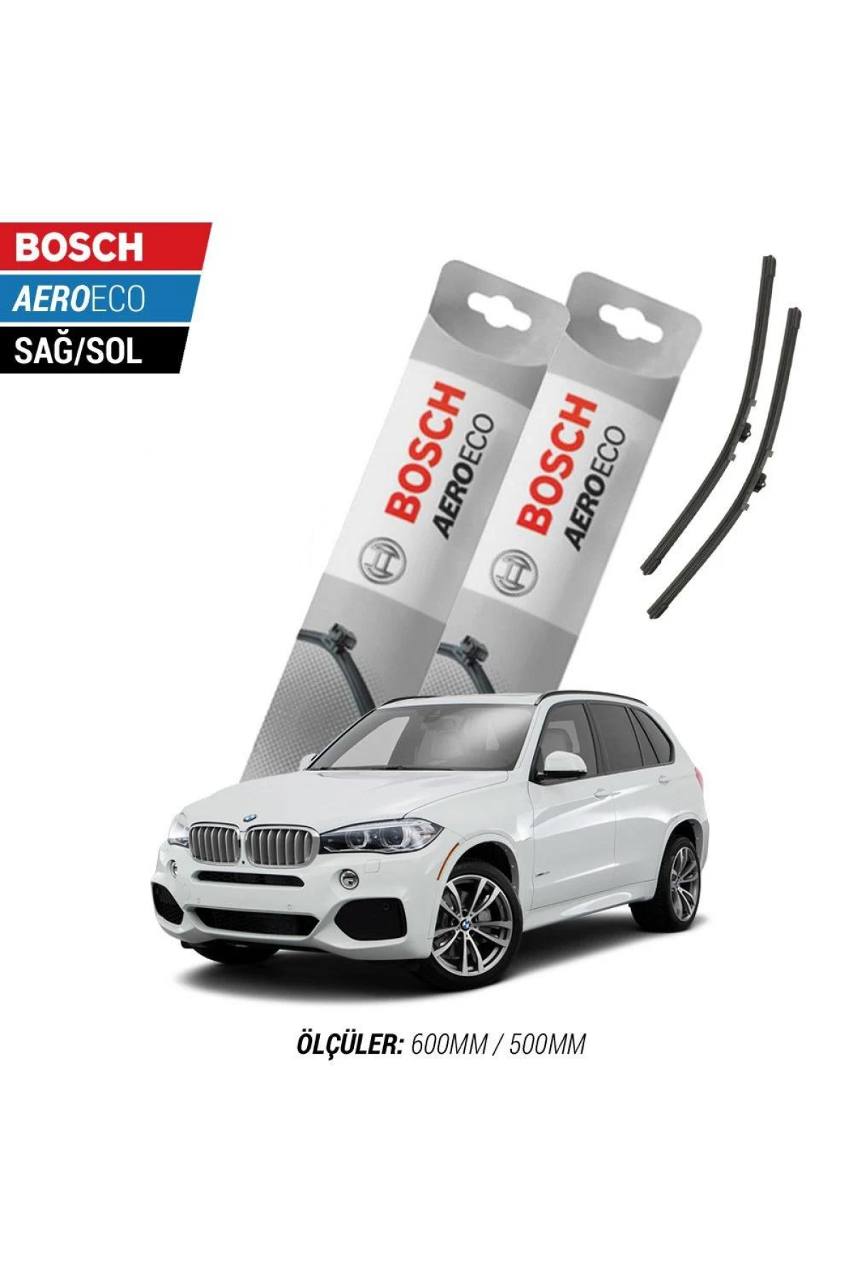Bmw X5 F15/F85 2014 Model Bosch Aeroeco Muz Silecek Takımı