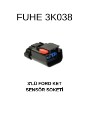 3K038 3'LÜ FORD KET SENSÖR SOKETİ